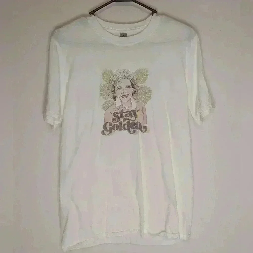 Betty White, Stay Golden Tshirt, Size M